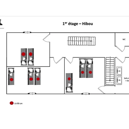 Holiday home Chouette Et Hibou 30 Pers 2 Jacuzzi, Billard *