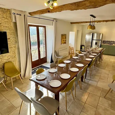 בית נופש Chouette Et Hibou 30 Pers 2 Jacuzzi, Billard