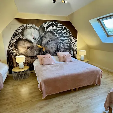 Dom wakacyjny La Clef Decamp Chouette & Hibou 30 Pers 2 Jacuzzi, Billard