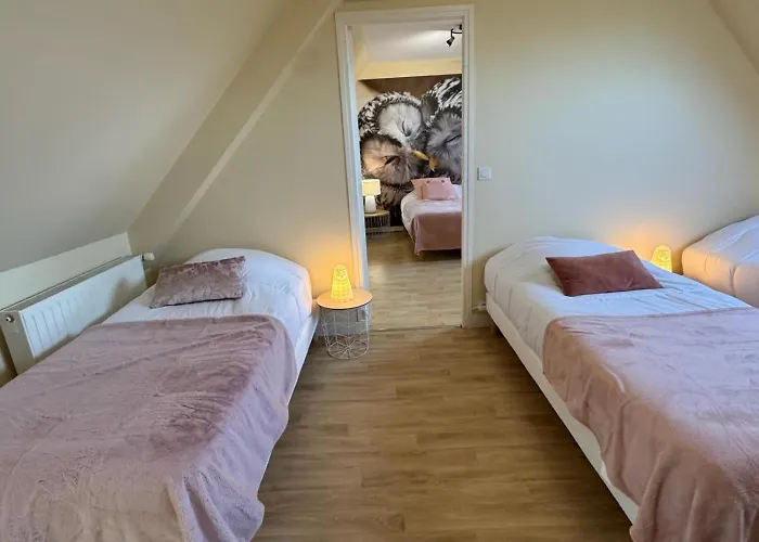 度假居 Chouette Et Hibou 30 Pers 2 Jacuzzi, Billard