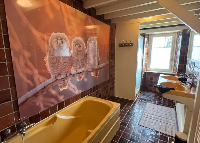 Chouette Et Hibou 30 Pers 2 Jacuzzi, Billard 度假居 Quibou