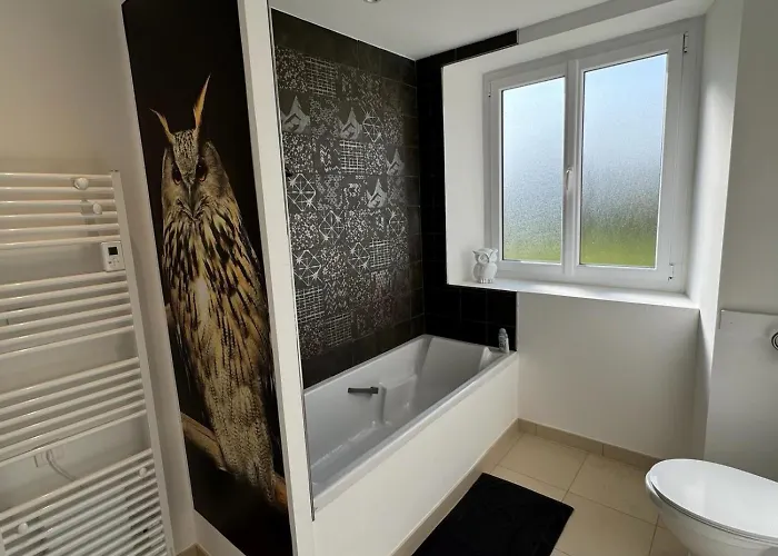 度假居 Chouette Et Hibou 30 Pers 2 Jacuzzi, Billard Quibou