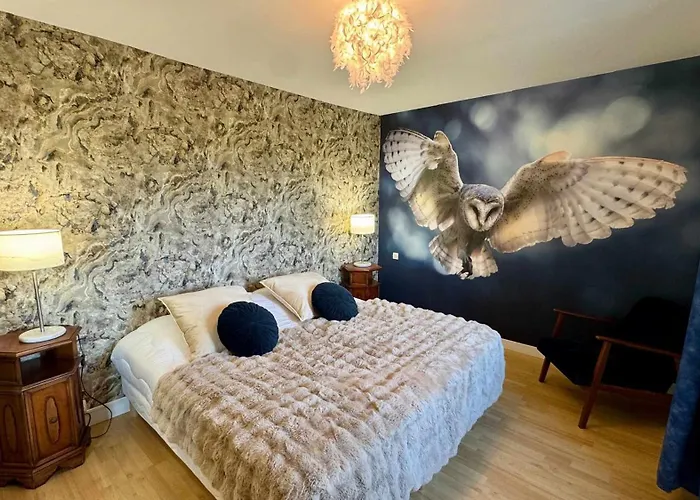 La Clef Decamp Chouette & Hibou 30 Pers 2 Jacuzzi, Billard *