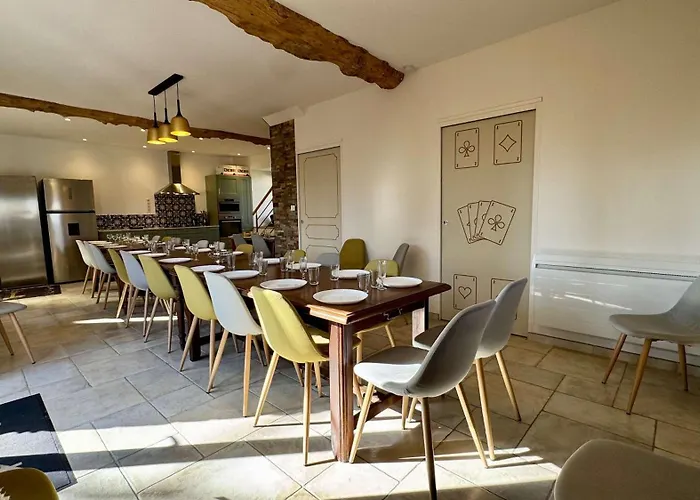 La Clef Decamp Chouette & Hibou 30 Pers 2 Jacuzzi, Billard בית נופש