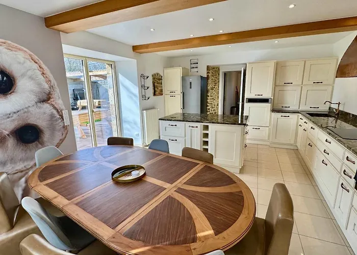 La Clef Decamp Chouette&hibou 30 Pers 2 Jacuzzi, Billard Holiday home