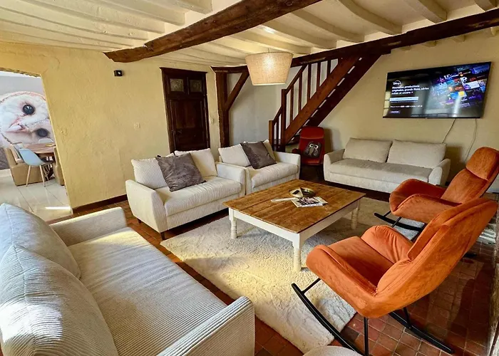 La Clef Decamp Chouette&hibou 30 Pers 2 Jacuzzi, Billard